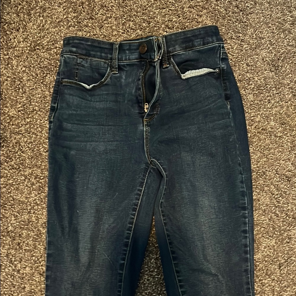 Talbots High Rise Blue Jegging Classic Style
